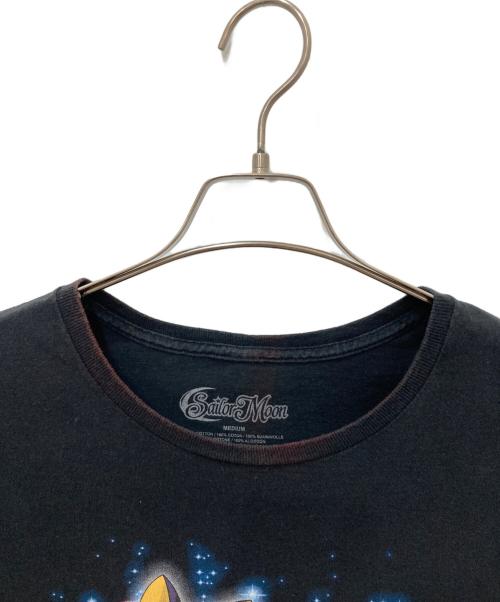 SAILOR MOON（セーラームーン）Sailor Moon (セーラームーン) 半袖Tシャツ ブラック サイズ:Ｍの古着・服飾アイテム