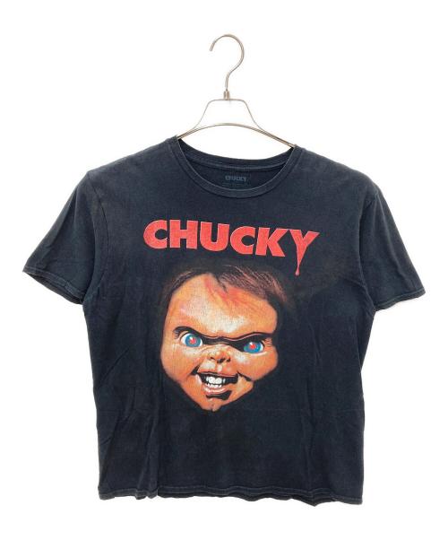 CHUCKY（チャッキー）CHUCKY (チャッキー) プリントTシャツ ブラック サイズ:Lの古着・服飾アイテム