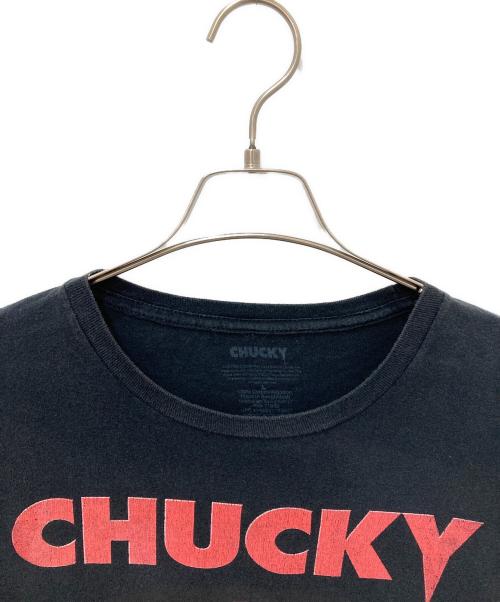 CHUCKY（チャッキー）CHUCKY (チャッキー) プリントTシャツ ブラック サイズ:Lの古着・服飾アイテム