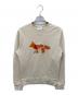 MAISON KITSUNE（メゾンキツネ）の古着「FOX CAFE KITSUNE CLASSIC SWEATSHIRT」｜ベージュ