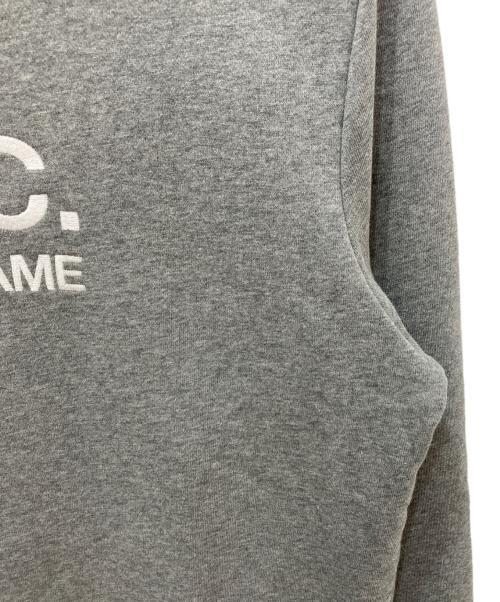 A.P.C.（アーペーセー）A.P.C. (アーペーセー) クルーネックスウェット グレー サイズ:Ｍの古着・服飾アイテム