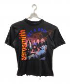 --）の古着「プリントTシャツ」｜ブラック