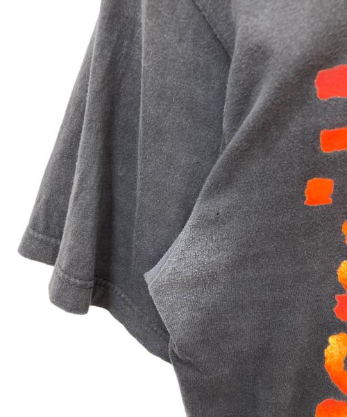 -（-）- (-) プリントTシャツ ブラック サイズ:記載なしの為実寸参照の古着・服飾アイテム