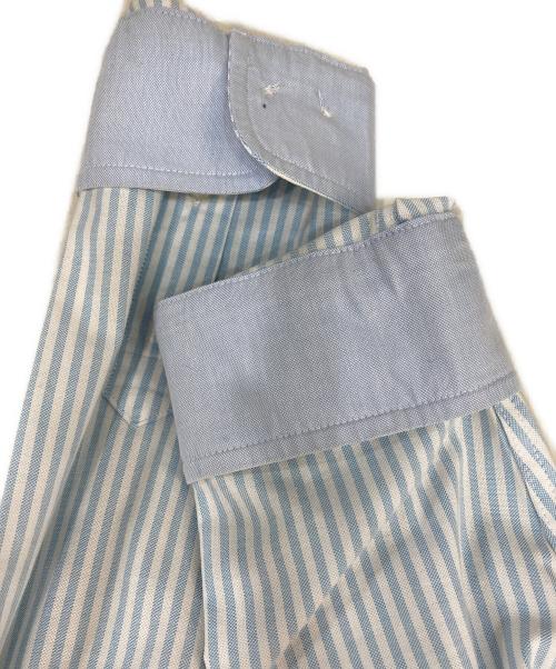 BROOKS BROTHERS（ブルックスブラザーズ）BROOKS BROTHERS (ブルックスブラザーズ) ストライプシャツ ブルー サイズ:Lの古着・服飾アイテム