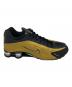 中古・古着 NIKE (ナイキ) SHOX R4 BLACK ゴールド サイズ:28.5：8000円
