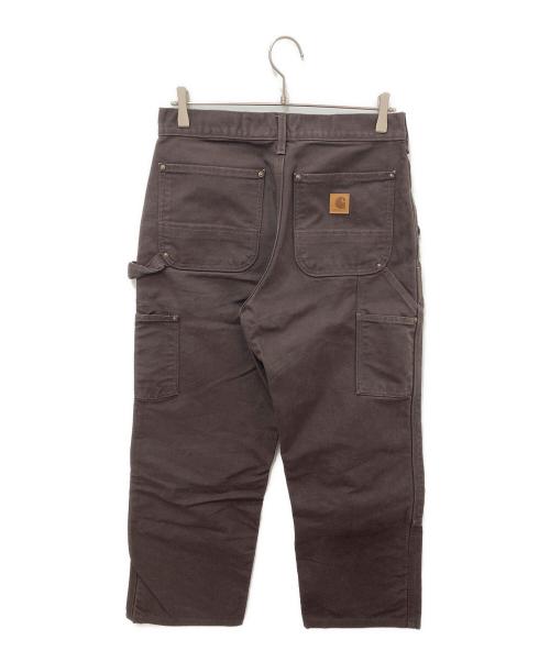 CarHartt（カーハート）CarHartt (カーハート) ウォッシュドダック ダブルニー ペインターパンツ ブラウン サイズ:31の古着・服飾アイテム