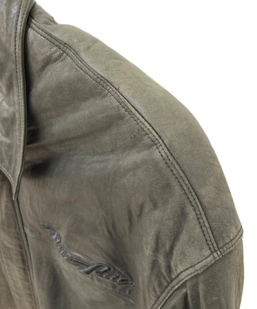 pellepelle（ペレペレ）pellepelle (ペレペレ) レザージャケット ブラック サイズ:42の古着・服飾アイテム