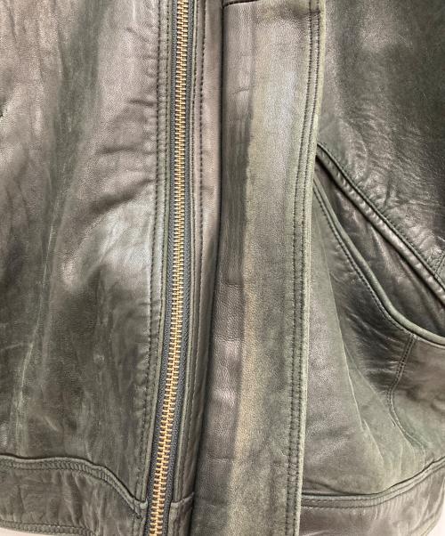 pellepelle（ペレペレ）pellepelle (ペレペレ) レザージャケット ブラック サイズ:42の古着・服飾アイテム