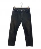 LEVI'Sリーバイス）の古着「501ブラックデニムパンツ」｜ブラック