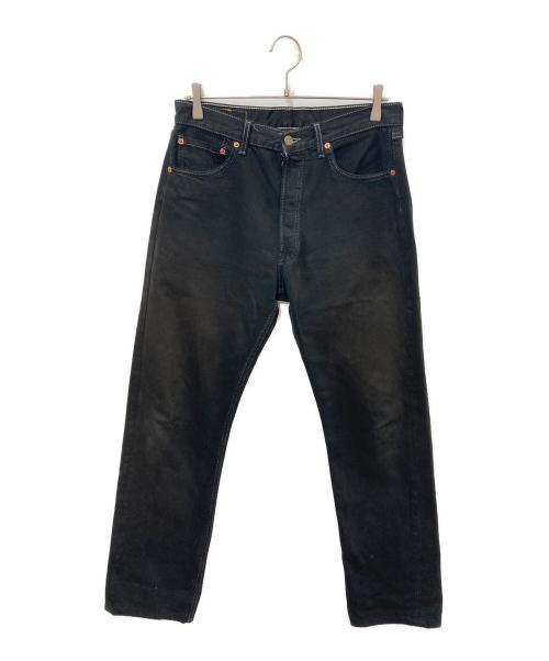 LEVI'S（リーバイス）LEVI'S (リーバイス) 501ブラックデニムパンツ ブラック サイズ:32の古着・服飾アイテム