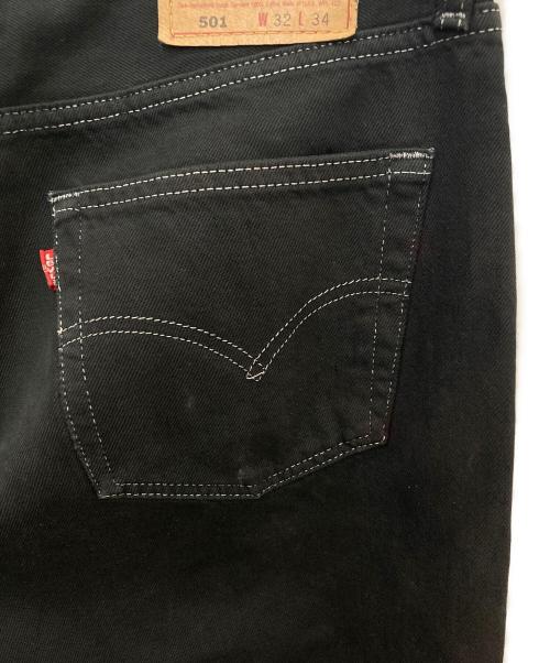 LEVI'S（リーバイス）LEVI'S (リーバイス) 501ブラックデニムパンツ ブラック サイズ:32の古着・服飾アイテム