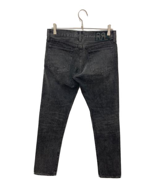 RRL（ダブルアールエル）RRL (ダブルアールエル) SLIM NARROW ブラックデニム ブラック サイズ:29の古着・服飾アイテム