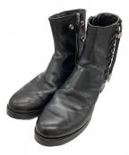 foot the coacherフットザコーチャー）の古着「SIDE LACE BOOTS」｜ブラック