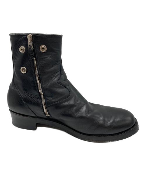 foot the coacher（フットザコーチャー）foot the coacher (フットザコーチャー) SIDE LACE BOOTS ブラック サイズ: 9.5の古着・服飾アイテム
