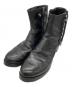 foot the coacher（フットザコーチャー）の古着「SIDE LACE BOOTS」｜ブラック