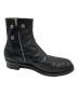 中古・古着 foot the coacher (フットザコーチャー) SIDE LACE BOOTS ブラック サイズ: 9.5：16000円
