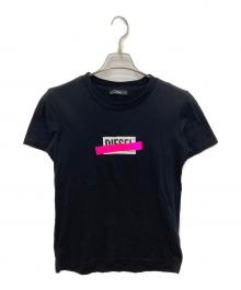 DIESEL（ディーゼル）の古着「プリントTシャツ」｜ブラック