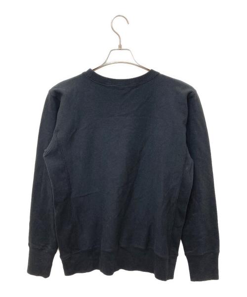 Champion REVERSE WEAVE（チャンピオン リバース ウィーブ）Champion REVERSE WEAVE (チャンピオン リバース ウィーブ) ET (イーティー) ロゴ刺繍リバースウィーブスウェット ブラック サイズ:Lの古着・服飾アイテム