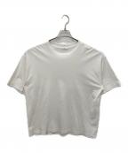 ATONエイトン）の古着「ルーズフィットＴシャツ」｜ホワイト