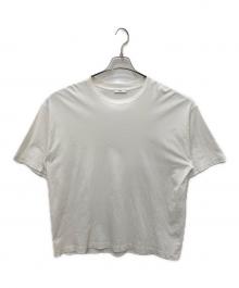 ATON（エイトン）の古着「ルーズフィットＴシャツ」｜ホワイト
