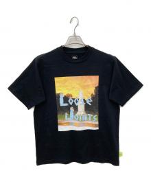 LOOSE JOINTS（ルーズジョインズ）の古着「プリントTシャツ」｜ブラック