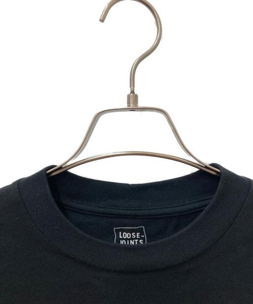 LOOSE JOINTS（ルーズジョインズ）LOOSE JOINTS (ルーズジョインズ) プリントTシャツ ブラック サイズ:Ｍの古着・服飾アイテム