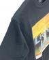 中古・古着 LOOSE JOINTS (ルーズジョインズ) プリントTシャツ ブラック サイズ:Ｍ：5000円
