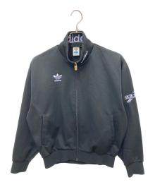 adidas（アディダス）の古着「トレフォイルトラックジャケット」｜ブラック