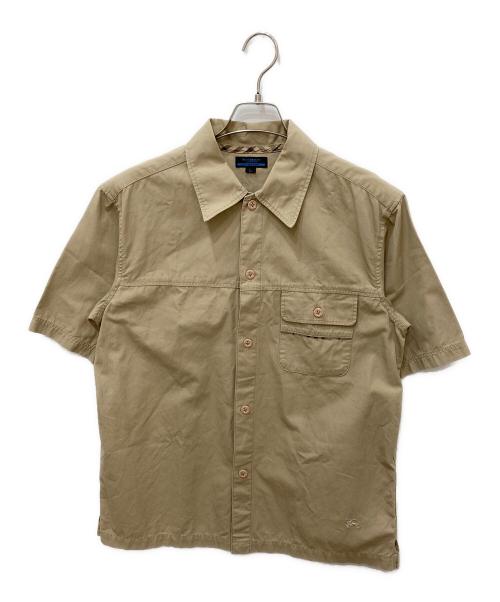 BURBERRY BLUE LABEL（バーバリー ブルー レーベル）BURBERRY BLUE LABEL (バーバリー ブルー レーベル) 半袖シャツ ベージュ サイズ:Lの古着・服飾アイテム