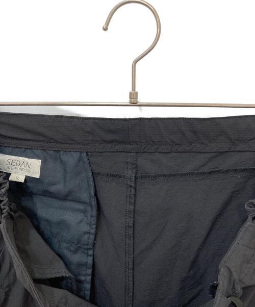 SEDAN ALL-PURPOSE（セダンオールパーパス）SEDAN ALL-PURPOSE (セダンオールパーパス) Convertible Climbing Pant ブラック サイズ:XLの古着・服飾アイテム