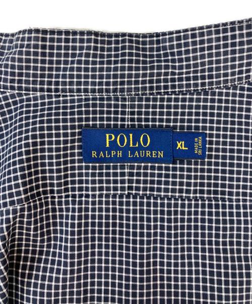 POLO RALPH LAUREN（ポロ・ラルフローレン）POLO RALPH LAUREN (ポロ・ラルフローレン) バンドカラーシャツ グレー サイズ:XLの古着・服飾アイテム