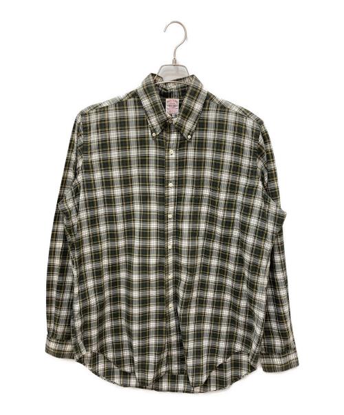 BROOKS BROTHERS（ブルックスブラザーズ）BROOKS BROTHERS (ブルックスブラザーズ) チェックシャツ グリーン サイズ:XLの古着・服飾アイテム