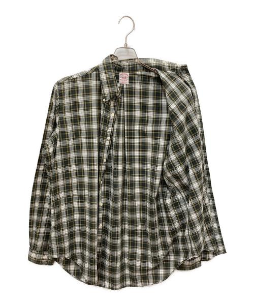 BROOKS BROTHERS（ブルックスブラザーズ）BROOKS BROTHERS (ブルックスブラザーズ) チェックシャツ グリーン サイズ:XLの古着・服飾アイテム