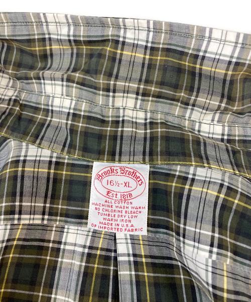 BROOKS BROTHERS（ブルックスブラザーズ）BROOKS BROTHERS (ブルックスブラザーズ) チェックシャツ グリーン サイズ:XLの古着・服飾アイテム