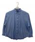 KANEMASA PHIL.（カネマサフィル）の古着「PENCIL STRIPE DRESS JERSEY SHIRT」｜ブルー
