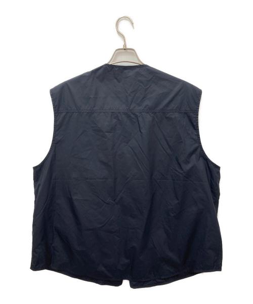 THE NORTHFACE PURPLELABEL（ザ・ノースフェイス パープルレーベル）THE NORTHFACE PURPLELABEL (ザ・ノースフェイス パープルレーベル) Mountain Wind Vest ネイビー サイズ:XLの古着・服飾アイテム