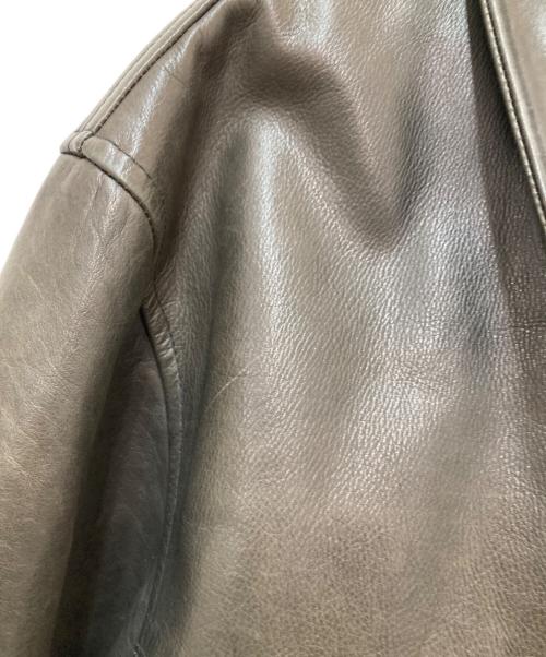 POLO RALPH LAUREN（ポロ・ラルフローレン）POLO RALPH LAUREN (ポロ・ラルフローレン) レザーカーコート ブラック サイズ:XLの古着・服飾アイテム