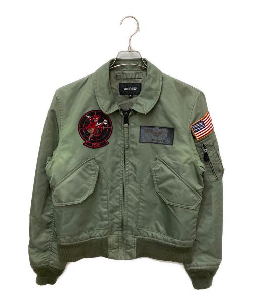 AVIREX（アヴィレックス）AVIREX (アヴィレックス) CWU-36P VX-31 TOPGUN グリーン サイズ:Mの古着・服飾アイテム