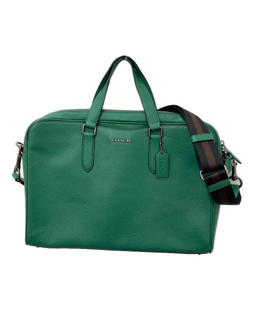 COACH（コーチ）COACH (コーチ) グラハム ストラクチャード ブリーフ グリーンの古着・服飾アイテム