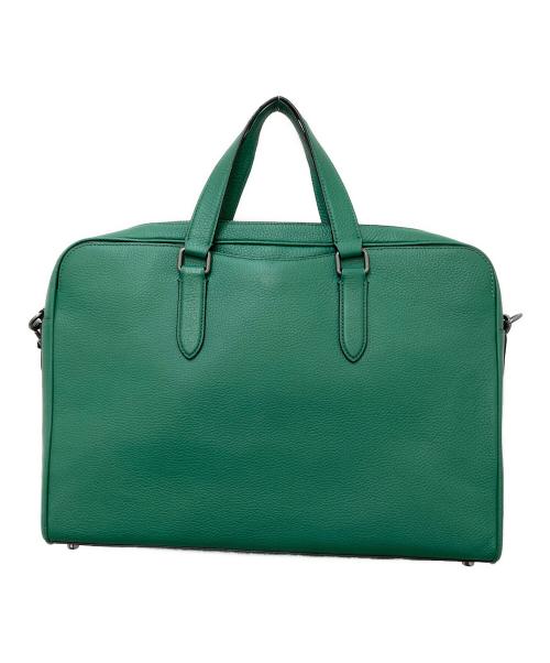 COACH（コーチ）COACH (コーチ) グラハム ストラクチャード ブリーフ グリーンの古着・服飾アイテム