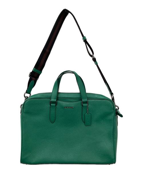 COACH（コーチ）COACH (コーチ) グラハム ストラクチャード ブリーフ グリーンの古着・服飾アイテム