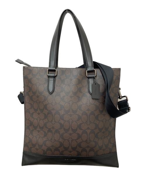 COACH（コーチ）COACH (コーチ) グラハムストラクチャード トート ブラウンの古着・服飾アイテム