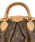 中古・古着 LOUIS VUITTON (ルイ ヴィトン) モノグラム ティヴォリPM　ハンドバッグ ブラウン：120000円