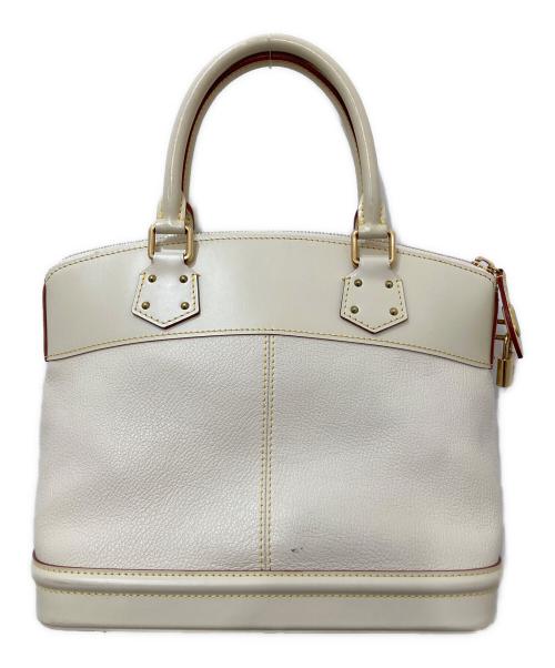 LOUIS VUITTON（ルイ ヴィトン）LOUIS VUITTON (ルイ ヴィトン) スハリ ロックイットMM　ハンドバッグ アイボリーの古着・服飾アイテム