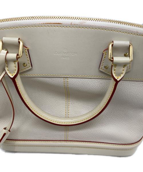 LOUIS VUITTON（ルイ ヴィトン）LOUIS VUITTON (ルイ ヴィトン) スハリ ロックイットMM　ハンドバッグ アイボリーの古着・服飾アイテム