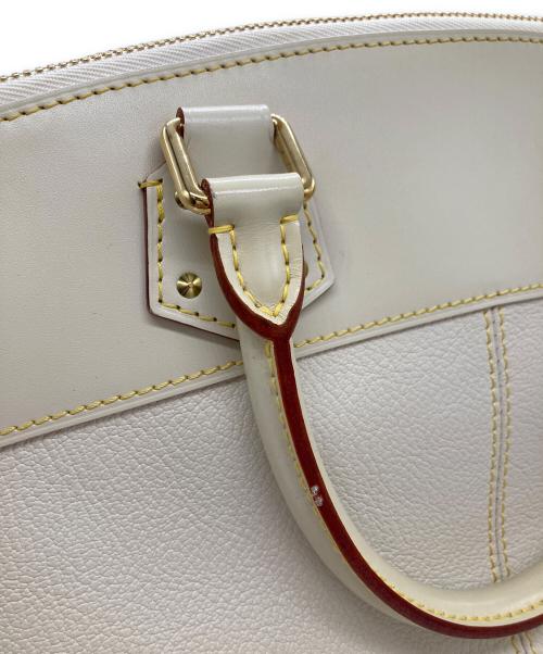 LOUIS VUITTON（ルイ ヴィトン）LOUIS VUITTON (ルイ ヴィトン) スハリ ロックイットMM　ハンドバッグ アイボリーの古着・服飾アイテム