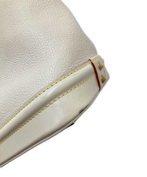 LOUIS VUITTON（ルイ ヴィトン）LOUIS VUITTON (ルイ ヴィトン) スハリ ロックイットMM　ハンドバッグ アイボリーの古着・服飾アイテム