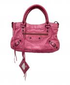 BALENCIAGAバレンシアガ）の古着「ザ ファースト　2WAYバッグ」｜ピンク