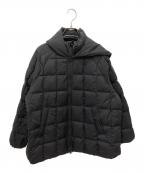 DANTONダントン）の古着「NYLON TAFFETA SQUARE QUILTED DOWN JACKET」｜ブラック