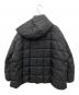 DANTON (ダントン) NYLON TAFFETA SQUARE QUILTED DOWN JACKET ブラック サイズ:M：18000円